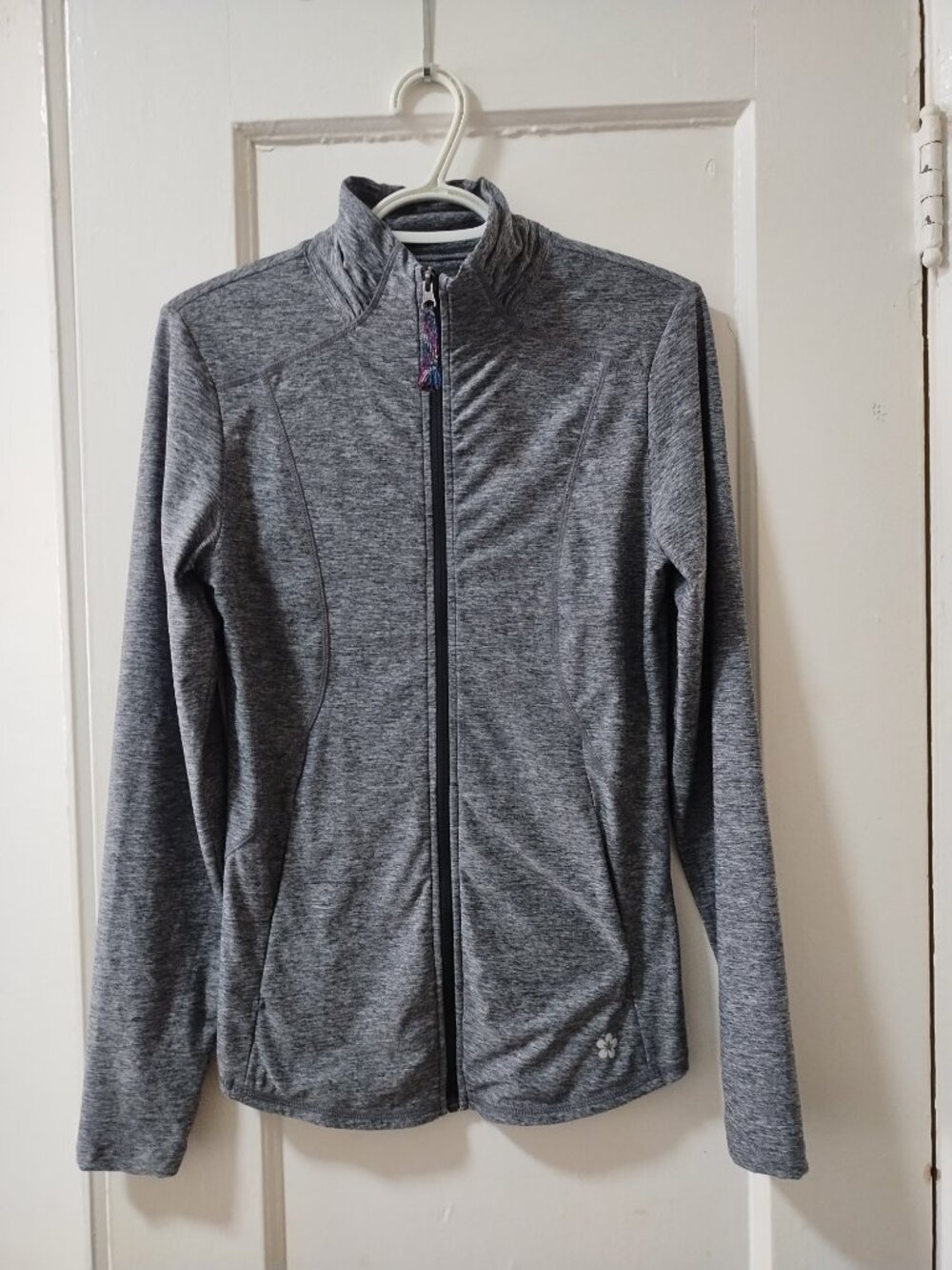 Tuff Athletics gray workout jacket